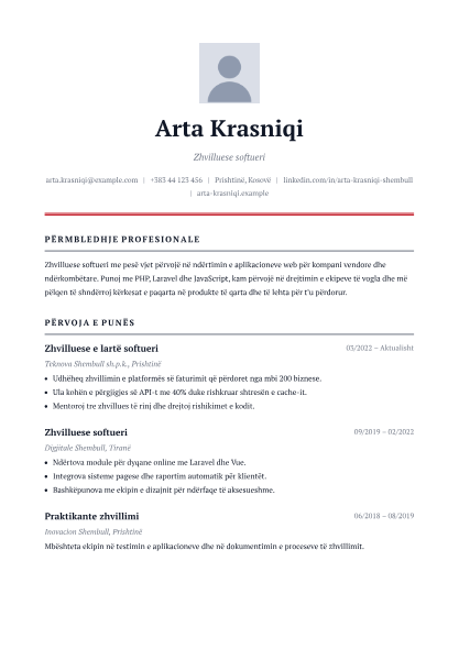 Parapamje e modelit Ekzekutiv
